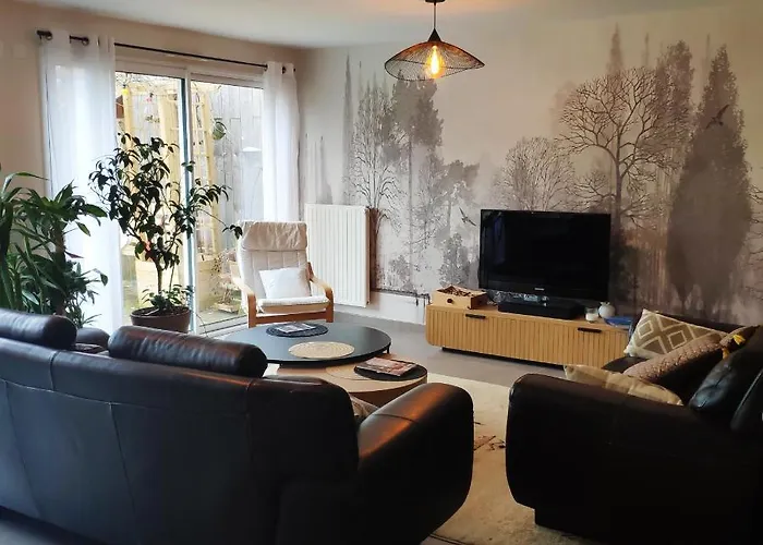 Grande Avec Salle De Bain Privative Quarto em Acomodações Particulares Le Mans